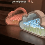 Lámpara de Tulipanes con Espejo